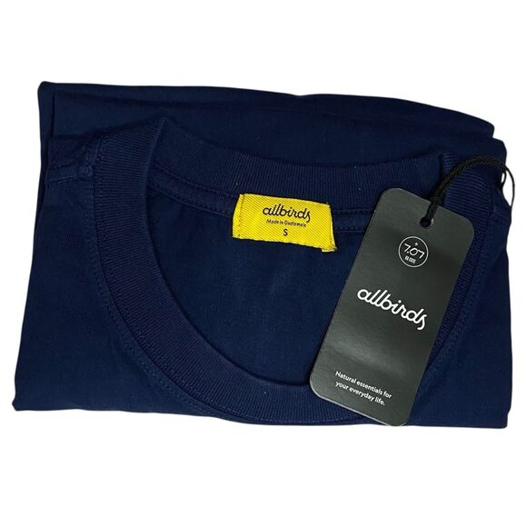 allbirds Other - Allbirds T-Shirt Mens S Navy Blue Organic Cotton Short Sleeve Allgood Tee NWT